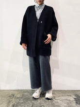 画像をギャラリービューアに読み込む, ダブルフェイスニットコーディガン