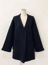 画像をギャラリービューアに読み込む, ダブルフェイスニットコーディガン