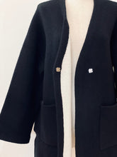 画像をギャラリービューアに読み込む, ダブルフェイスニットコーディガン