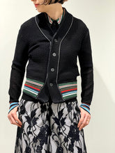 画像をギャラリービューアに読み込む, Lace knit cardigan