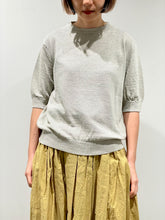 画像をギャラリービューアに読み込む, Silk Linen Knit, Short Sleeve