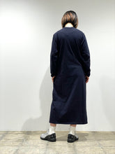 画像をギャラリービューアに読み込む, Slab Yarn Long-Sleeve T-Shirt Dress