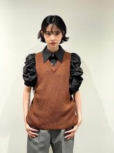 画像をギャラリービューアに読み込む, Roll sleeve knit