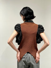 画像をギャラリービューアに読み込む, Roll sleeve knit