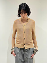 画像をギャラリービューアに読み込む, Bright knit cardigan
