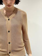 画像をギャラリービューアに読み込む, Bright knit cardigan