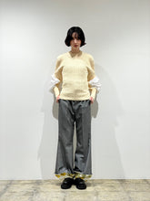 画像をギャラリービューアに読み込む, Volume arm rib knit pullover