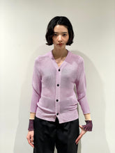 画像をギャラリービューアに読み込む, Bright knit cardigan