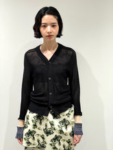 画像をギャラリービューアに読み込む, Bright knit cardigan