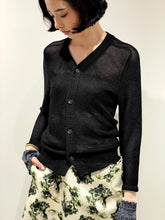 画像をギャラリービューアに読み込む, Bright knit cardigan