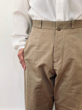 画像をギャラリービューアに読み込む, Chino cloth Wide Straight