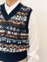 画像をギャラリービューアに読み込む, KOUHEN FAIR ISLE KNIT VEST