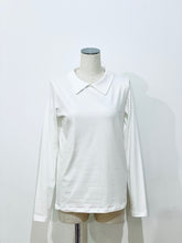 画像をギャラリービューアに読み込む, Shirt collar pullover