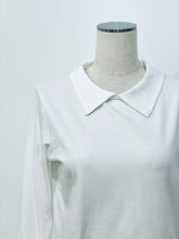 画像をギャラリービューアに読み込む, Shirt collar pullover