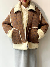 画像をギャラリービューアに読み込む, FAIR ISLE MOUTON BLOUSON