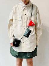 画像をギャラリービューアに読み込む, Leather shoulder wallet