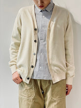 画像をギャラリービューアに読み込む, HIGH TWIST COTTON KNIT CARDIGAN