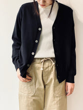 画像をギャラリービューアに読み込む, HIGH TWIST COTTON KNIT CARDIGAN