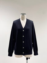 画像をギャラリービューアに読み込む, HIGH TWIST COTTON KNIT CARDIGAN