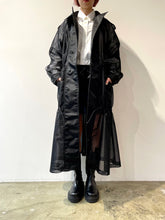 画像をギャラリービューアに読み込む, Nylon twill mesh coat