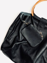 画像をギャラリービューアに読み込む, Big Leather Bag with Pouch