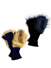 画像をギャラリービューアに読み込む, Fur gloves