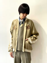 画像をギャラリービューアに読み込む, Rayon satin souvenir jacket