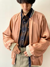 画像をギャラリービューアに読み込む, Rayon satin souvenir jacket