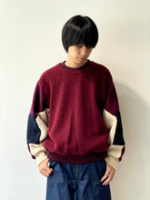 画像をギャラリービューアに読み込む, Wool pile boa pullover