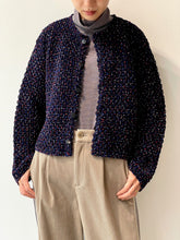 画像をギャラリービューアに読み込む, HONEYCOMB MOLE KNIT CARDIGAN