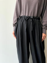 画像をギャラリービューアに読み込む, RELAX CUPRO PANTS