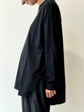 画像をギャラリービューアに読み込む, SWITCHING CREW NECK CUT-SEW(2色)