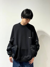 画像をギャラリービューアに読み込む, Nylon sweatshirt