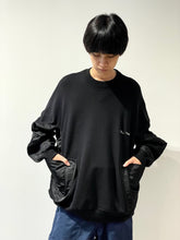 画像をギャラリービューアに読み込む, Nylon sweatshirt