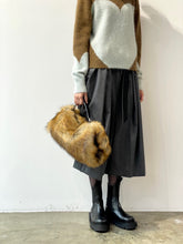 画像をギャラリービューアに読み込む, Fur hand bag