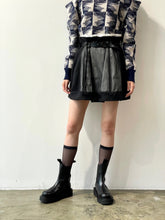 画像をギャラリービューアに読み込む, Mesh mini skirt