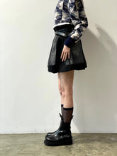 画像をギャラリービューアに読み込む, Mesh mini skirt