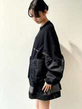 画像をギャラリービューアに読み込む, Nylon sweatshirt (WOMENS)