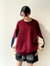画像をギャラリービューアに読み込む, Wool pile boa pullover