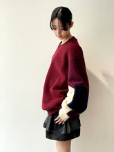 画像をギャラリービューアに読み込む, Wool pile boa pullover