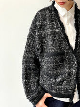 画像をギャラリービューアに読み込む, TWEED KNIT JACKET(3色)