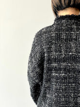 画像をギャラリービューアに読み込む, TWEED KNIT JACKET(3色)