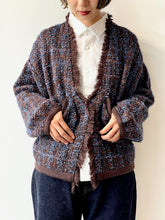 画像をギャラリービューアに読み込む, TWEED KNIT JACKET(3色)