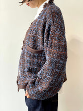 画像をギャラリービューアに読み込む, TWEED KNIT JACKET(3色)
