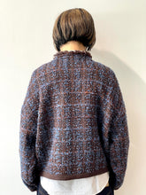 画像をギャラリービューアに読み込む, TWEED KNIT JACKET(3色)
