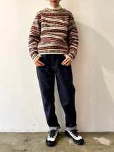 画像をギャラリービューアに読み込む, CRAZY FAIR ISLE KNIT PULLOVER