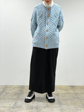 画像をギャラリービューアに読み込む, ARAN KNIT CARDIGAN