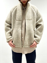 画像をギャラリービューアに読み込む, Wool fleece Zip-Up Jacket