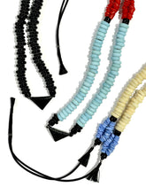 画像をギャラリービューアに読み込む, Triangle beads necklace