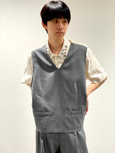 画像をギャラリービューアに読み込む, Polyester wool vest